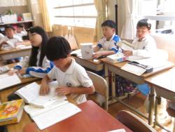 3年生国語の授業