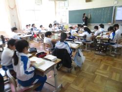 3年生国語の授業