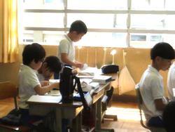 3年生国語の授業