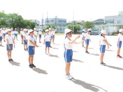 5・6年生運動会の練習