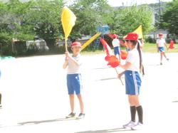 5・6年生運動会の練習