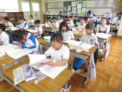 2年生国語の授業