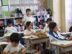 2年生国語の授業