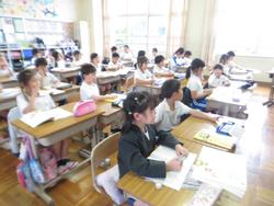2年生国語の授業
