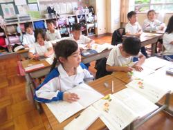 2年生国語の授業