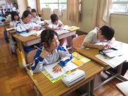 2年生国語の授業