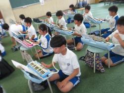 3年生音楽の授業