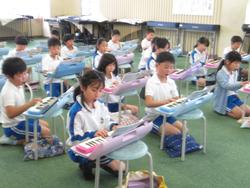 3年生音楽の授業