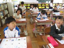 1年生国語の授業