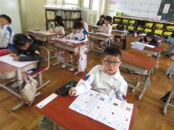 1年生国語の授業