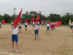 5・6年生運動会の練習
