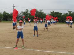 5・6年生運動会の練習