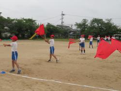 5・6年生運動会の練習