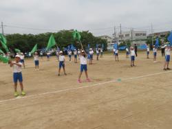 5・6年生運動会の練習