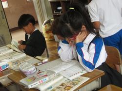 3年生国語の授業