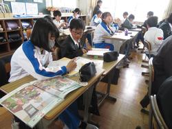 6年生外国語の授業