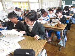 6年生外国語の授業