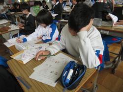 6年生外国語の授業