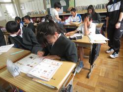 6年生外国語の授業