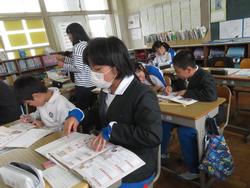 6年生外国語の授業