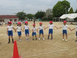 2年生運動会の練習