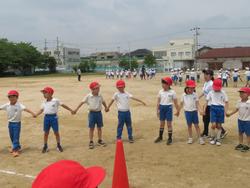 2年生運動会の練習