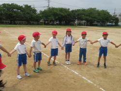 2年生運動会の練習