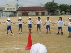 2年生運動会の練習