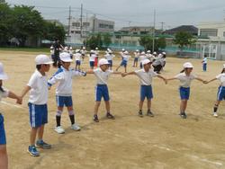 2年生運動会の練習