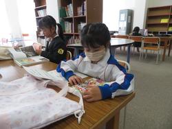 1年生図書の時間