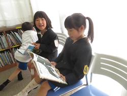 1年生図書の時間