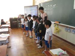 1年生算数の授業