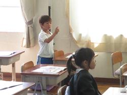 1年生算数の授業