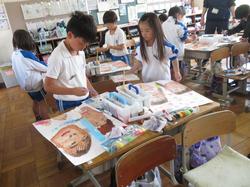 1年生図工の授業