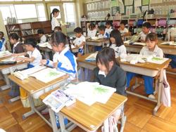 2年生国語の授業