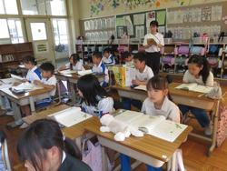 2年生国語の授業