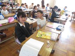 2年生国語の授業