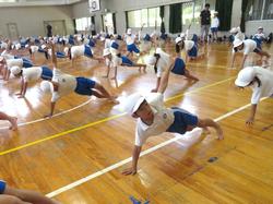 5・6年生運動会の練習