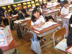 1年生国語の授業