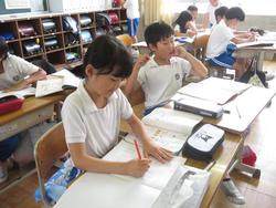 3年生算数の授業