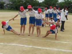 5・6年生運動会の練習
