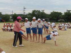 5・6年生運動会の練習