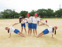5・6年生運動会の練習