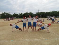 5・6年生運動会の練習