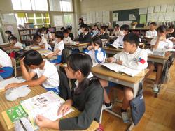 6年生外国語の授業