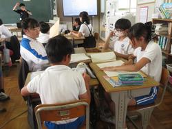 6年生外国語の授業