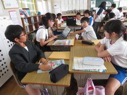 6年生外国語の授業