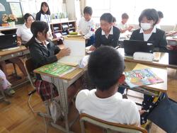 6年生外国語の授業