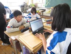 6年生外国語の授業