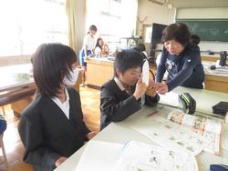 5年生家庭科の授業